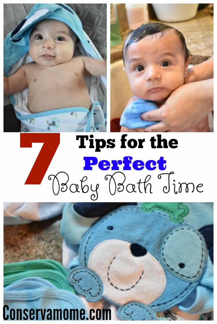 Baby Bath time doesn't have to be stressful. Check out these 7 Tips for the Perfect Baby Bath Time to help make it a fun experience for all. 