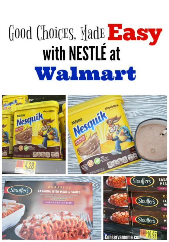 Good Choices Made Easy with NESTLÉ at Walmart ConservaMom