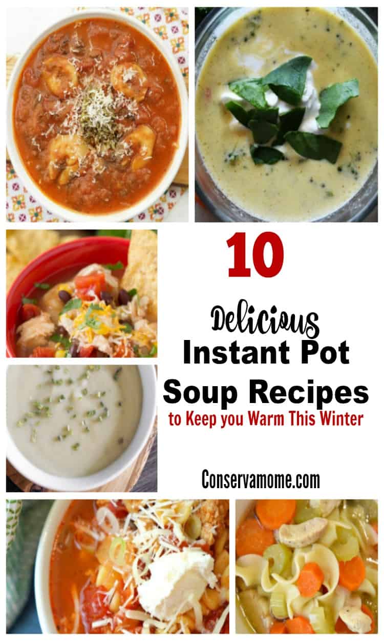 Keep cozy with this list of 10 Delicious Instant Pot Soup Recipes to Keep you Warm This Winter.