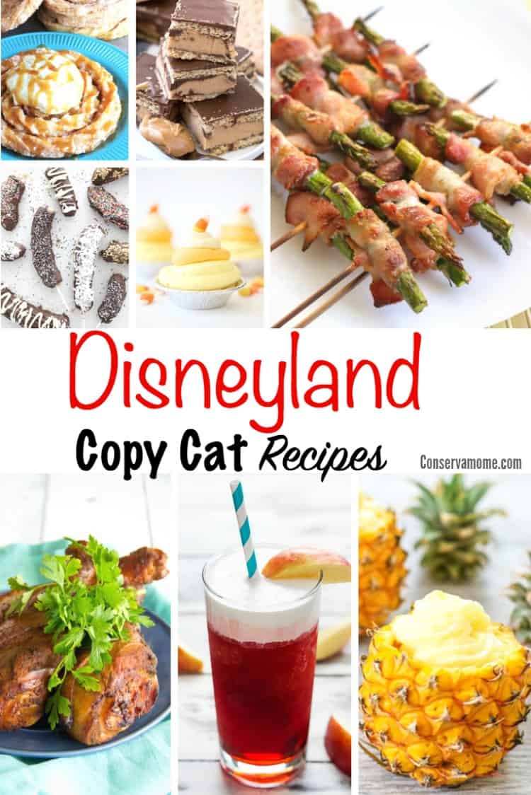 These Delicious Disneyland Copy Cat Recipes are the perfect way to relive your magical adventure to the Happiest place on Earth! 