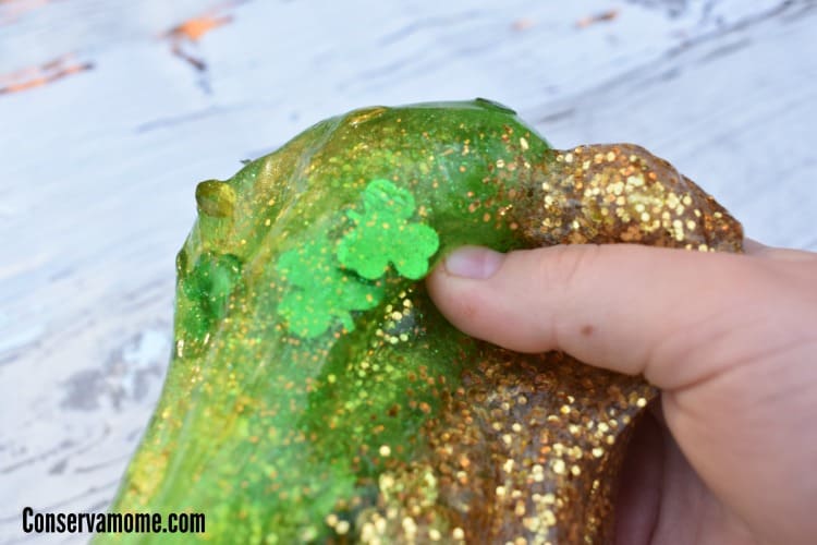 This gorgeous Pot of Gold St.Patrick's Day Slime recipe will be a huge favorite with all your slime lovers at home!