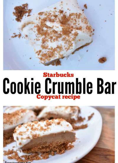 Starbucks Cookie Crumble Bar Copycat recipe