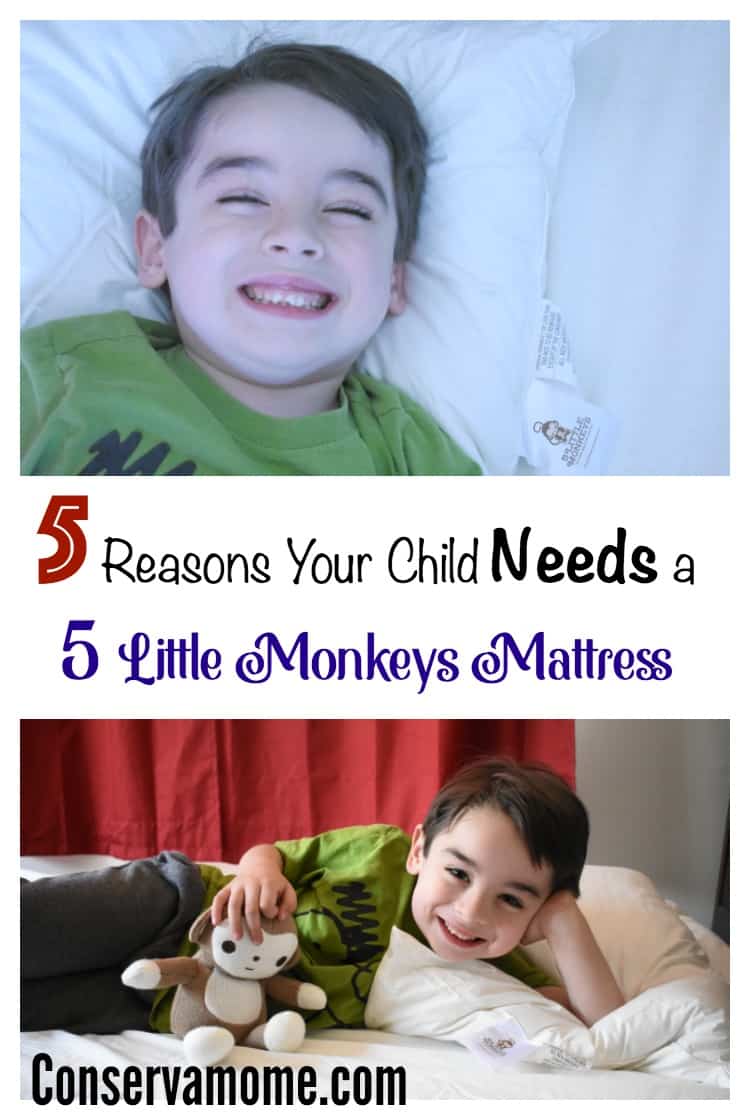 Children who don't get a good nights sleep suffer from many issues that will keep them from reaching their potential. Find out 5 Reasons Your Child Needs a 5 Little Monkeys Mattress to help achieve a good night's rest! 