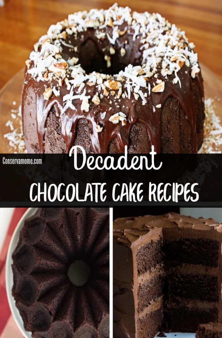 Chocolate cake recipes 