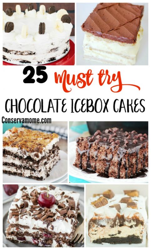 25 Must try Chocolate Icebox cake recipes - ConservaMom