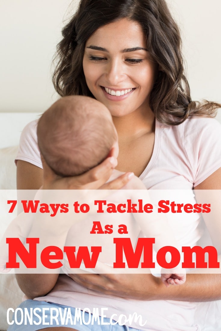 Ways to tackle stress as a new mom