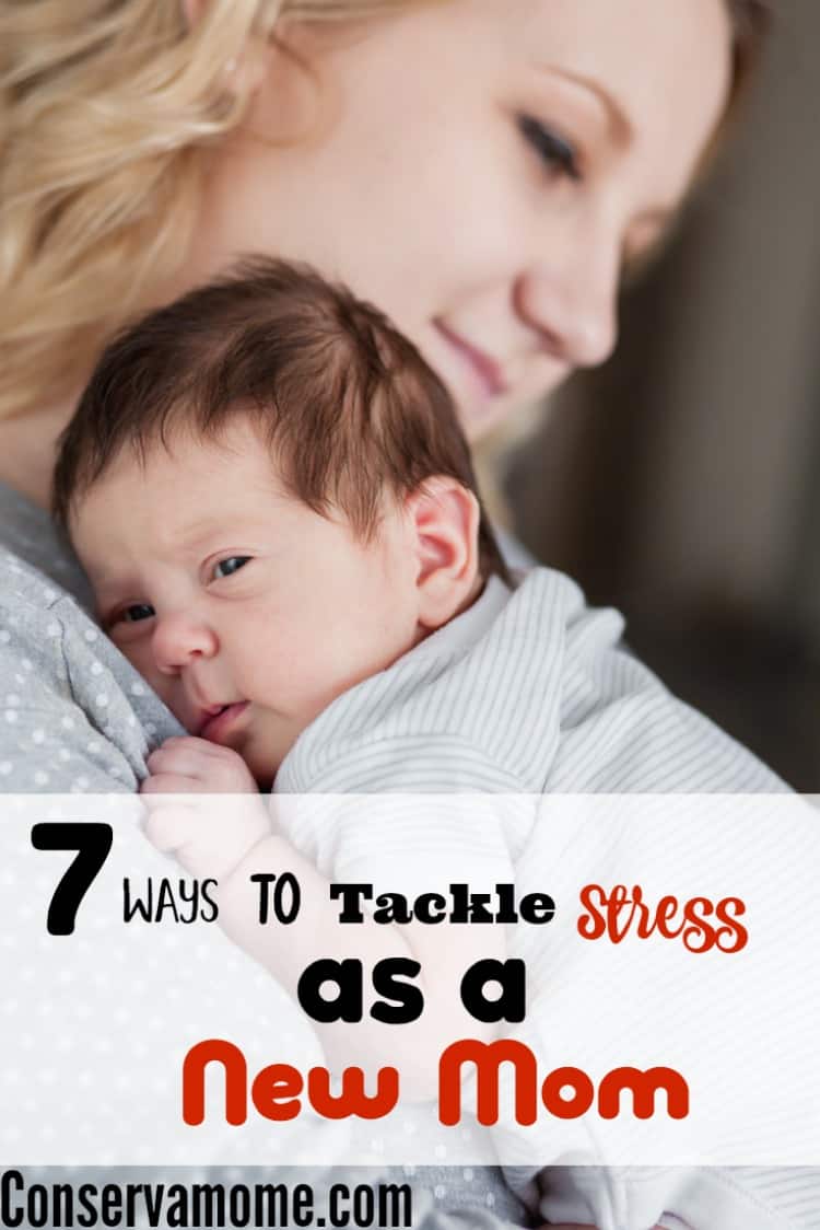 Being a new mom isn't just tough but stressful. However, there are ways to Tackle stress as a new mom. Check out 7 ways below!