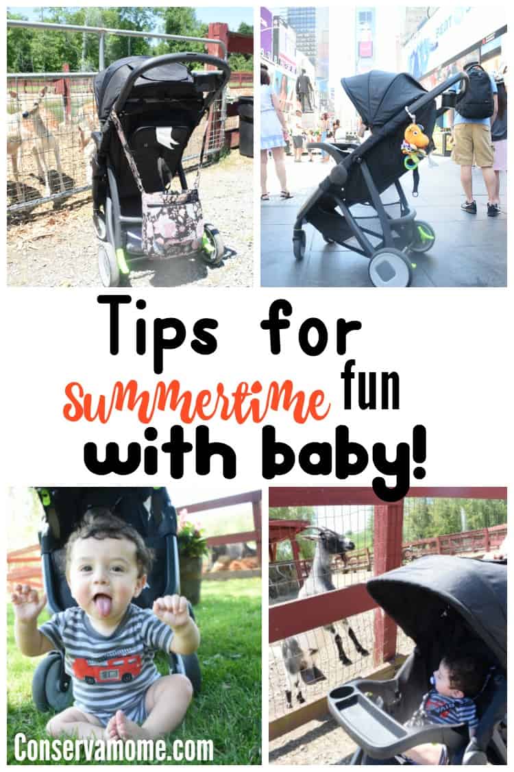 Summertime fun with baby doesn't have to be impossible with these tips! Check out how easy it is to have a blast this summer with baby in tow! 