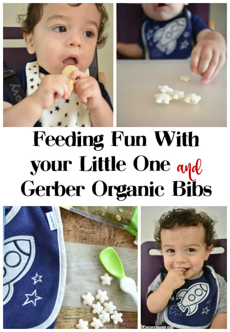 Check out how I keep baby clean during feeding fun with my little one. I've teamed up with Gerber Childrenswear  as part of an ambassadorship. 