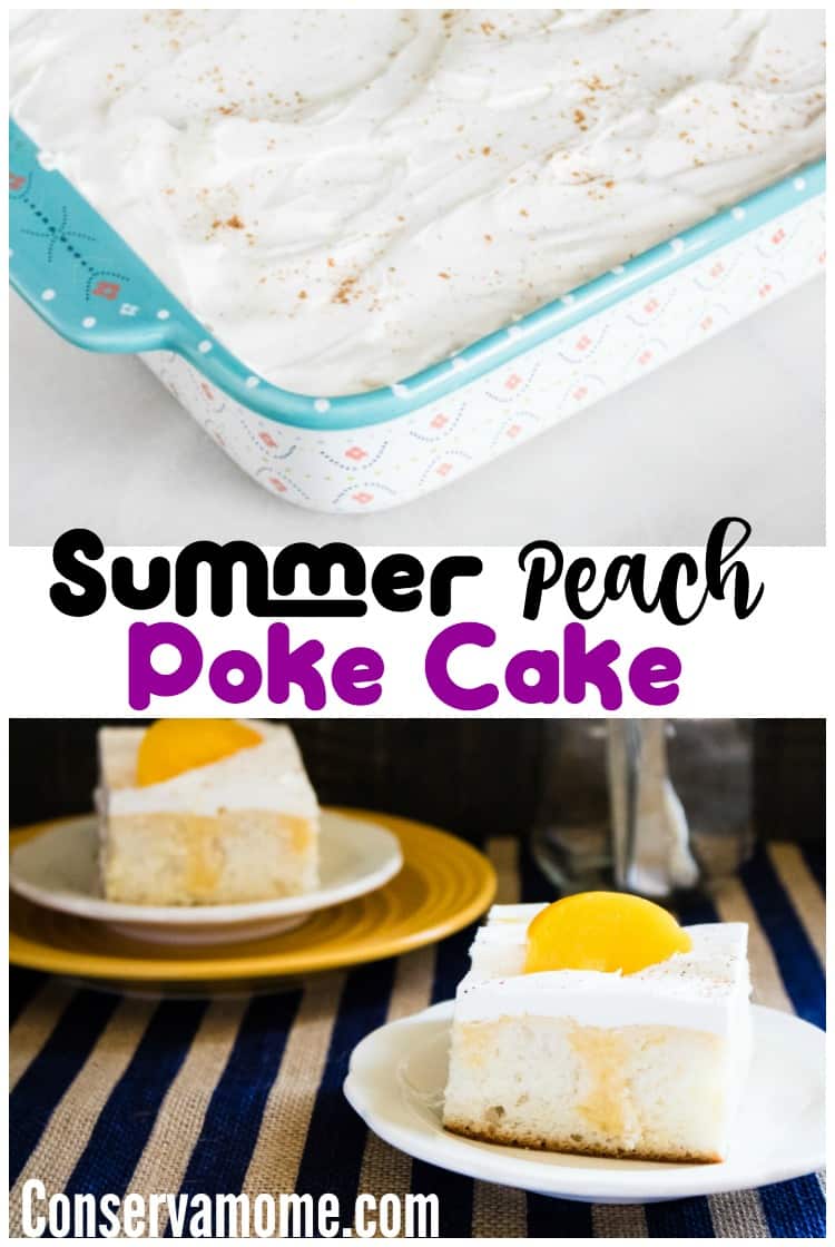Check out this delightful and easy Summer Peach Poke Cake Recipe that will be a hit at your next gathering! 