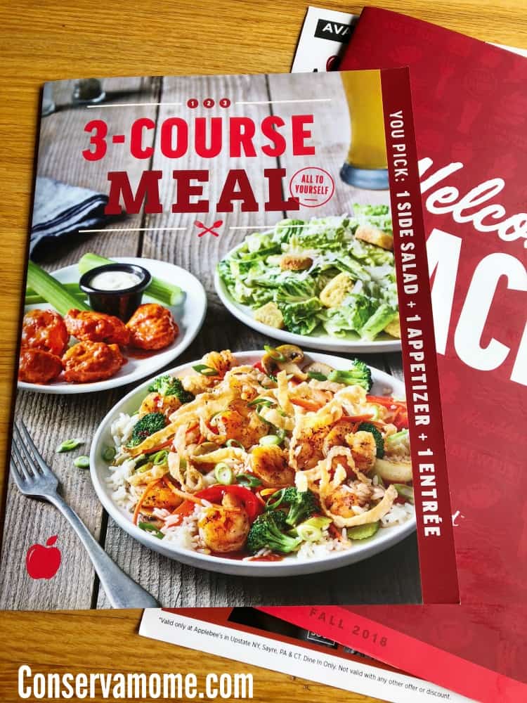 Applebee's 3Course Meal Deal A Must on your Dinning Bucket List ConservaMom