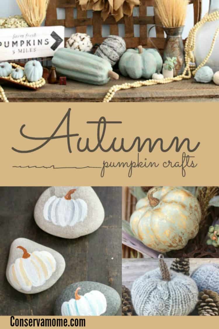 Fall is here! Looking for some fun crafts and decorations for the home? Check out this fun round up of 20 Autumn Pumpkin Crafts!