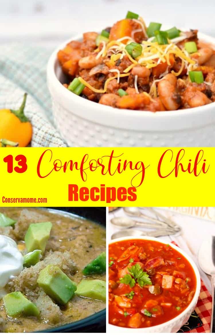 Comforting Chili recipes