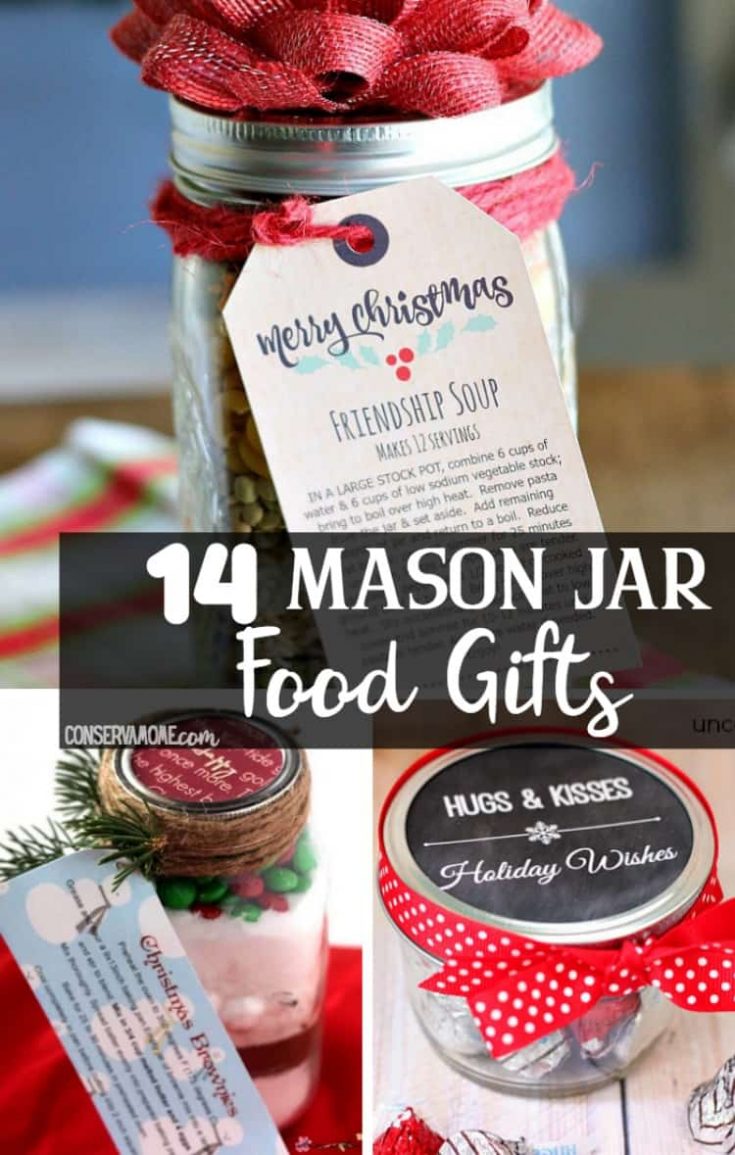 14 Mason Jar Food Gifts - ConservaMom