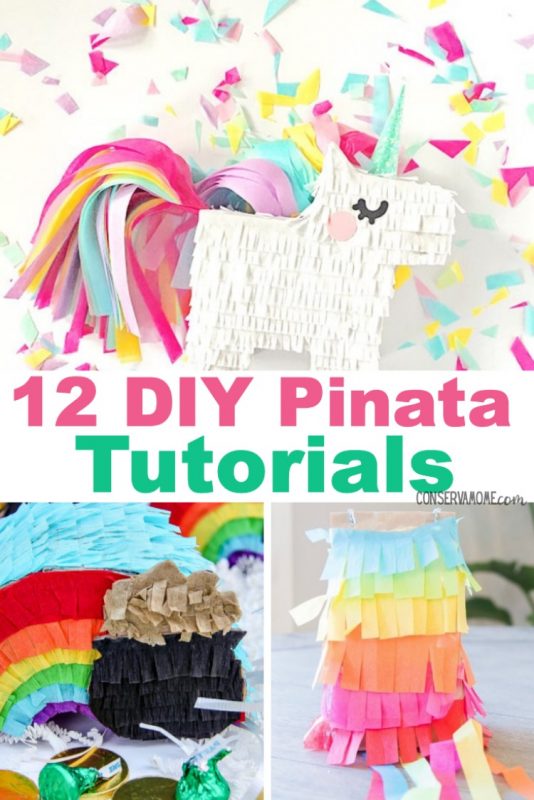 12 Pinatas for Your Party - A fun round up of Pinata tutorials