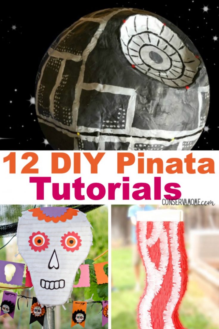 12 Pinatas for Your Party - A fun round up of Pinata tutorials