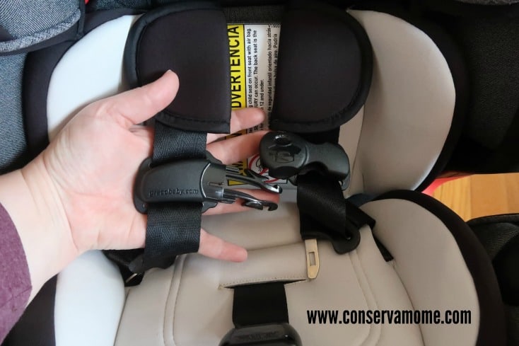 How to loosen straps clearance on graco 4ever car seat