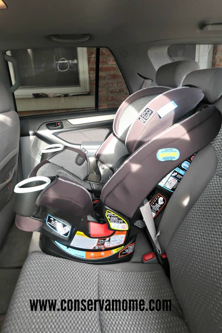 Graco forever best sale car seat installation