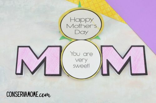 Mother's Day Card ideas + Templates - ConservaMom