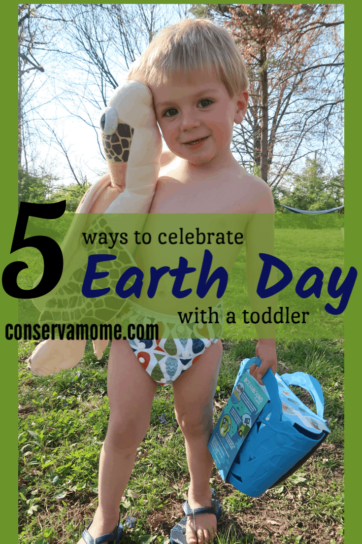 It's important to teach our children about Earth Day. It's never too young to start. Check out 5 Ways to Celebrate Earth Day with a Toddler.