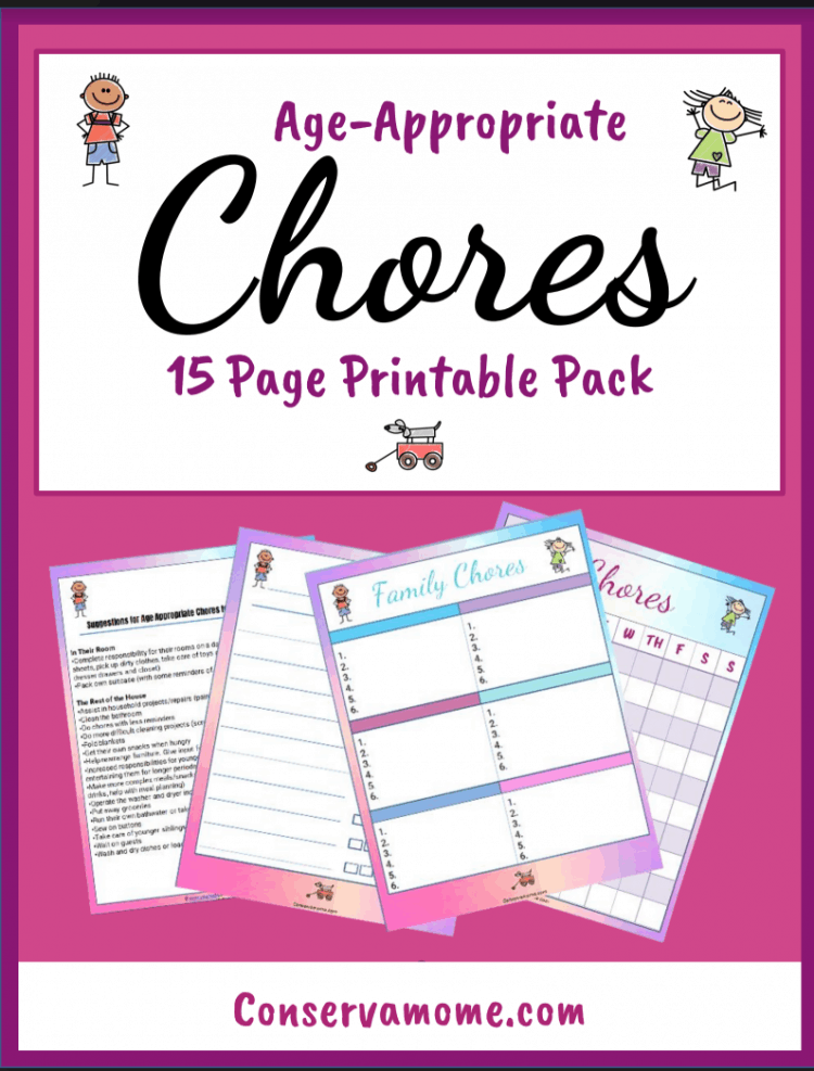 Teaching kids learn responsibility is important. That's why I've put together some tips to help your kids learn how to help. I've included a free printable chore chart and age appropriate chores they can help with. 