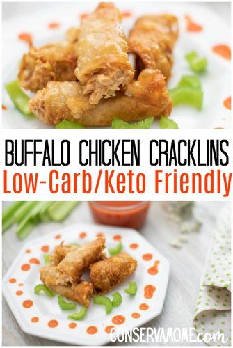 Low Carb Buffalo Chicken Cracklins - Keto Friendly dish