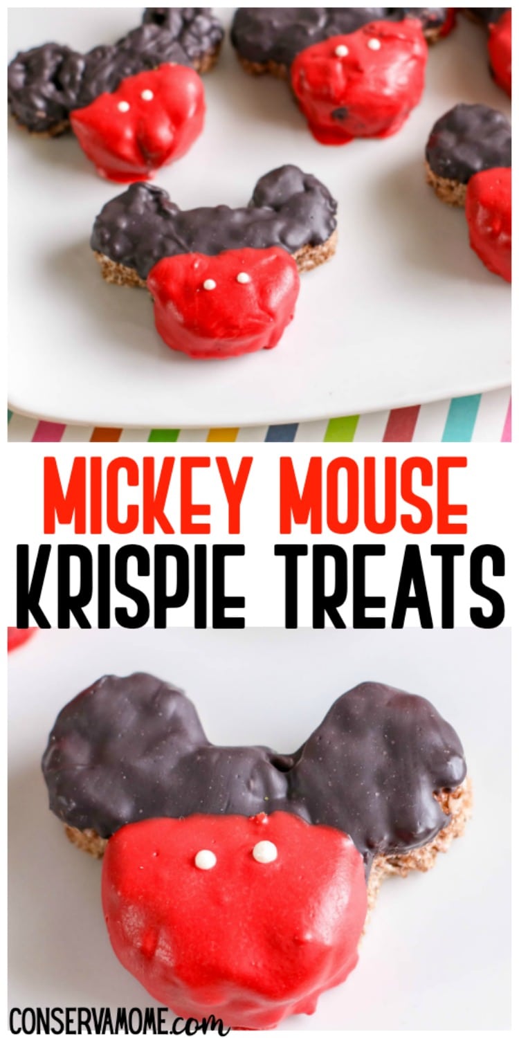 Mickey Mouse Krispie treats the perfect Disney Treat