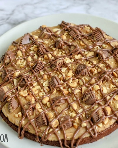 Peanut Butter Chocolate Brownie Cake Recipe