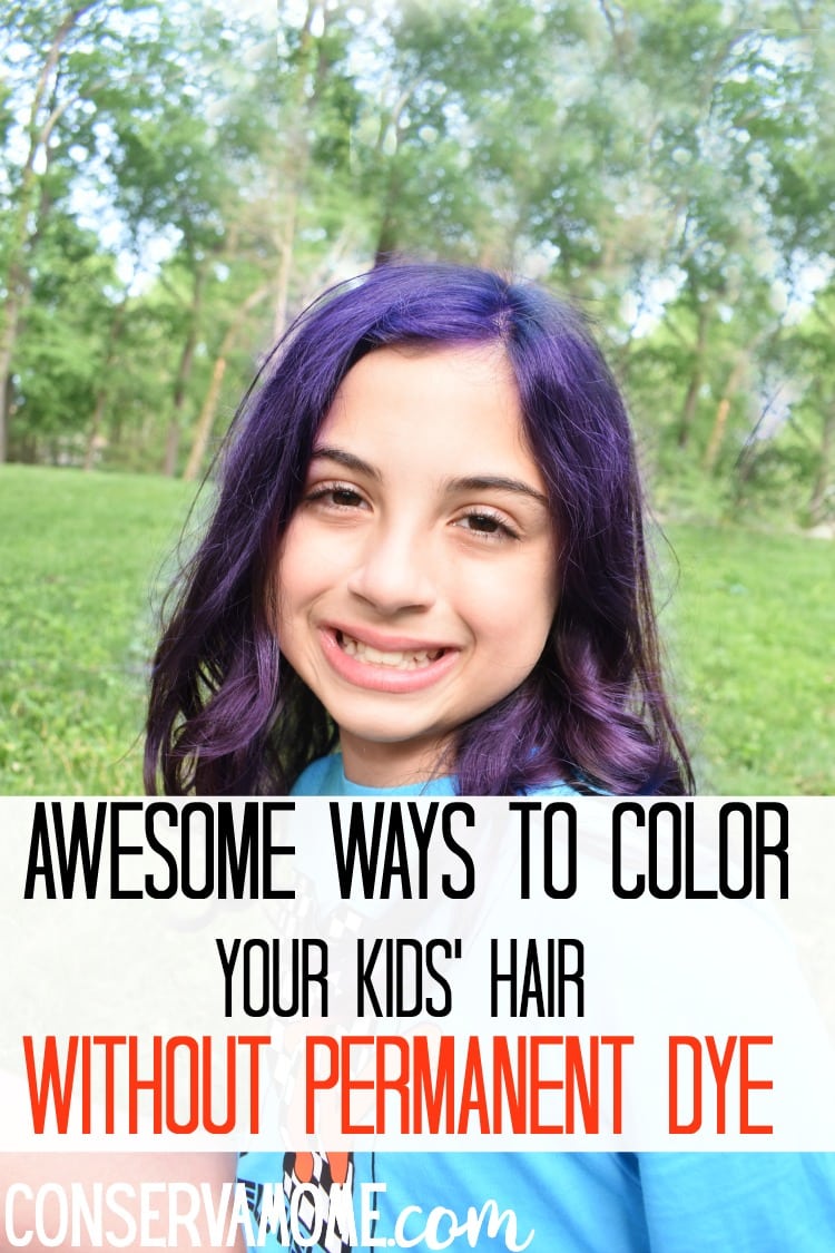  Wanting to color their hair is a natural part of growing up and seeing other kids with dyed hair only fuels that want. Guess what, there are some pretty awesome ways to color your kids’ hair without permanent dye.