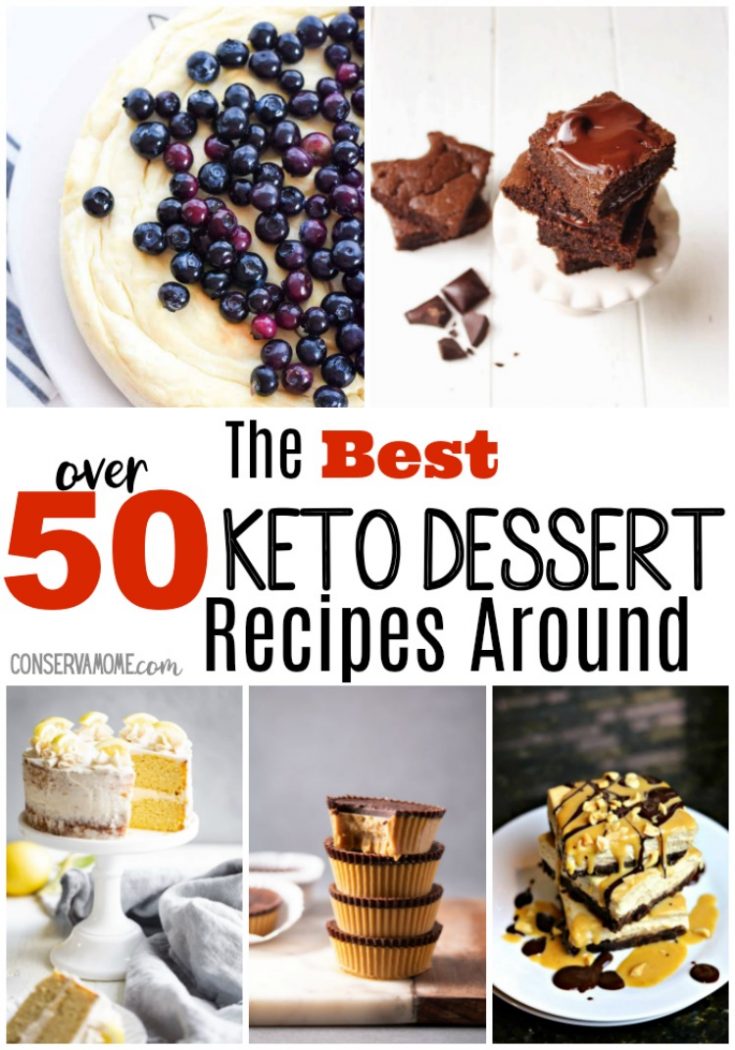 ConservaMom 50+ of the Best Keto Dessert Recipes around