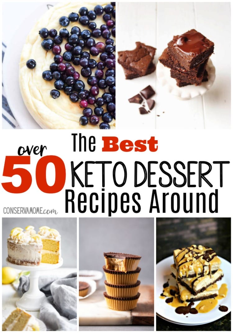 If you're following a Keto Diet or Low Carb diet then you've come to the right place. Check out over 50 of the best Keto dessert recipes around.