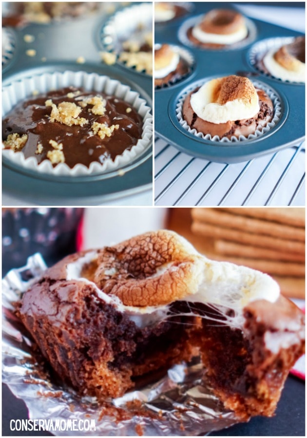 s'mores cupcake recipe