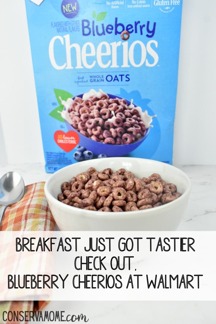 Breakfast Just Got Tastier Thanks To Blueberry Cheerios At Walmart