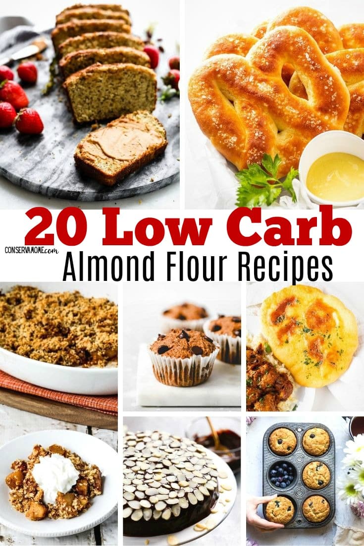 ConservaMom - 20 Low Carb Almond Flour Recipes : Low Carb ...