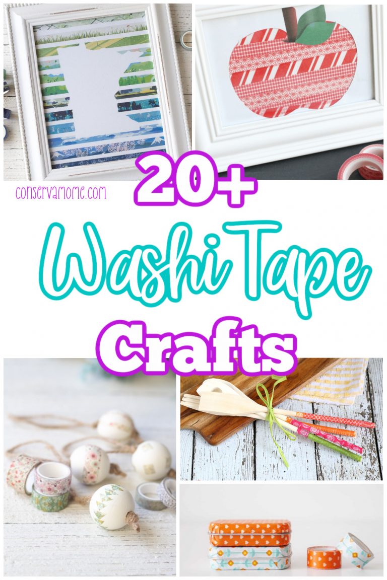 20 Creative & Fun Washi Tape Craft Ideas : DIY Craft Ideas