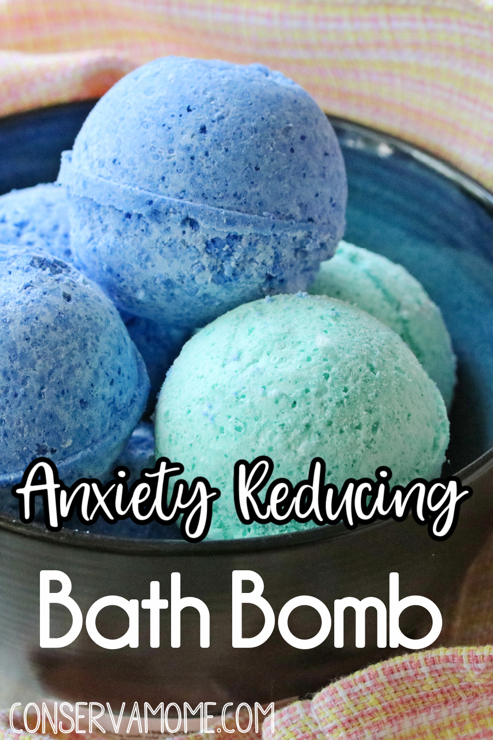 Anxiety Reducing Bath Bomb Recipe ConservaMom