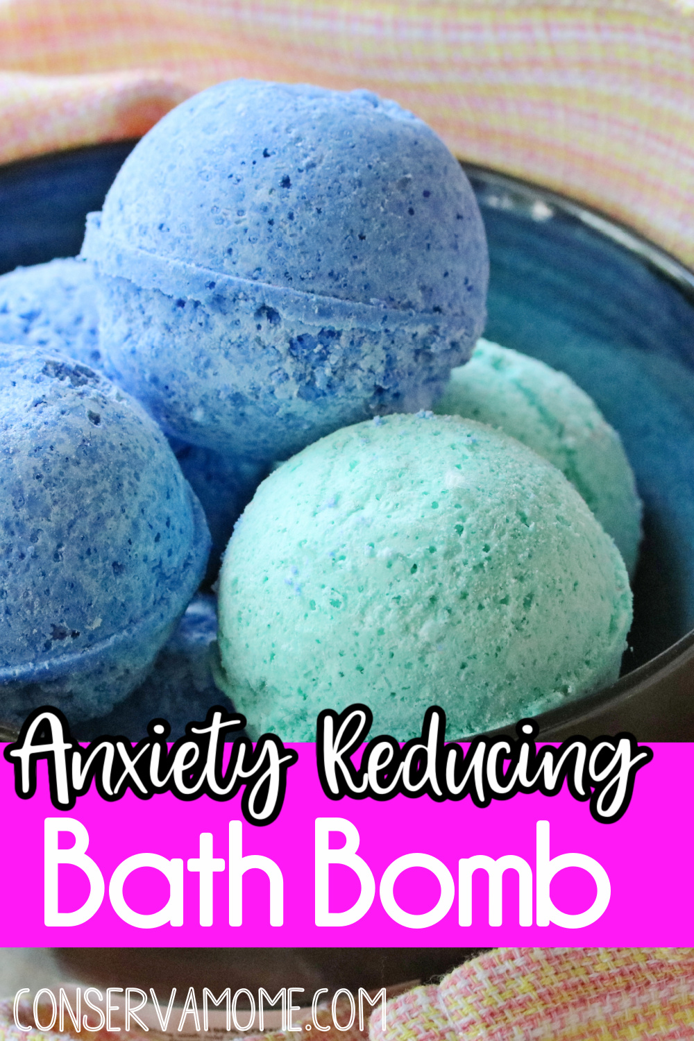 Anxiety Reducing Bath Bomb Recipe ConservaMom
