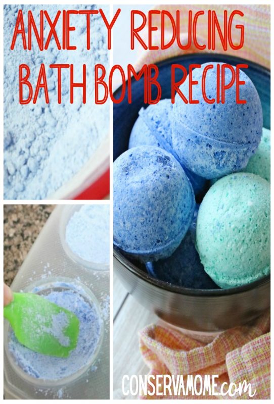 ConservaMom Anxiety Reducing Bath Bomb Recipe ConservaMom
