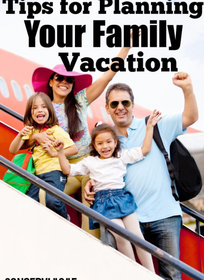 planning your family vacation