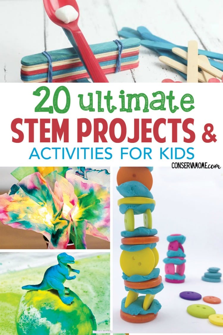 20 Ultimate STEM Projects Activities For Kids ConservaMom