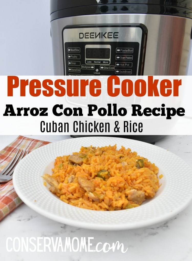 Pressure Cooker Arroz Con pollo recipe