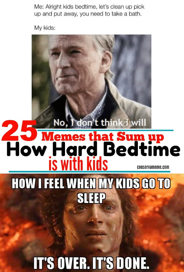 Conservamom 25 Memes That Sum Up How Hard Bedtime Is With Kids Conservamom