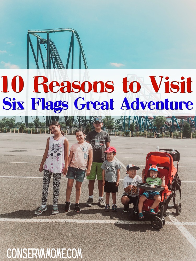 10 Reasons to Visit Six Flags Great Adventures in NJ