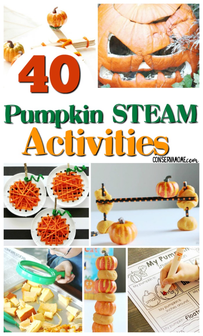 40 Pumpkin STEAM Activities