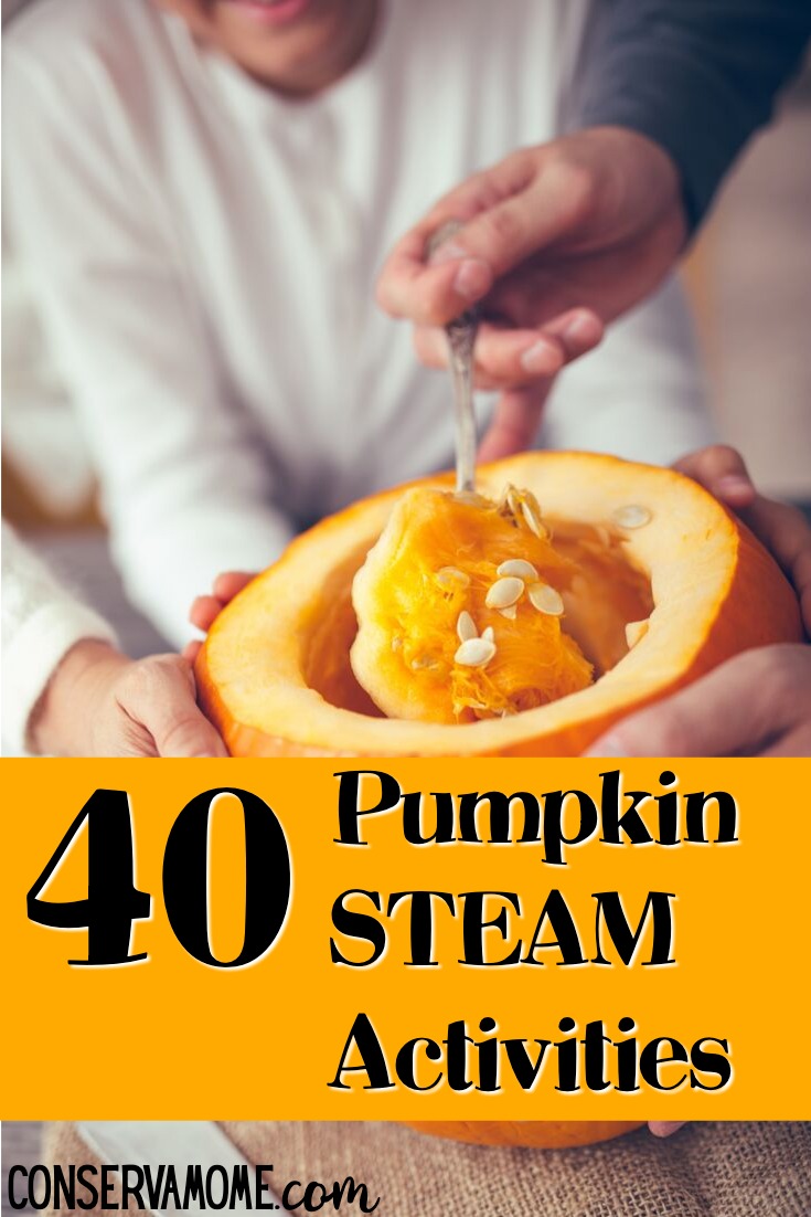 40 Pumpkin Themed STEAM activities