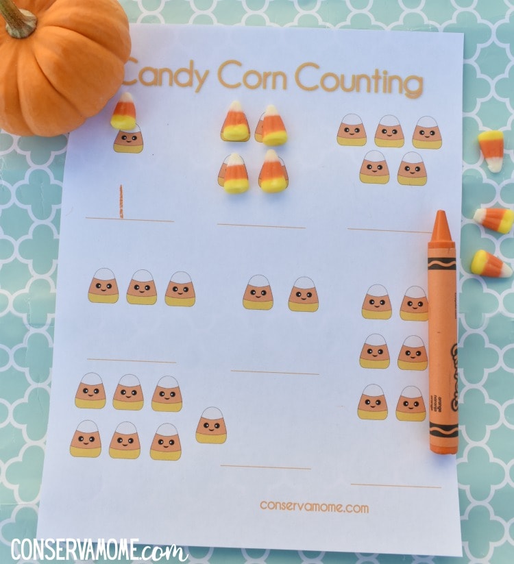 Candy Corn Math :A Fun Preschool Fall Math Activity