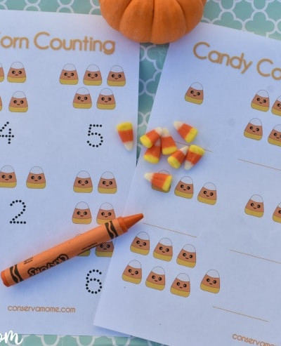 Candy Corn Math :A Fun Preschool Fall Math Activity