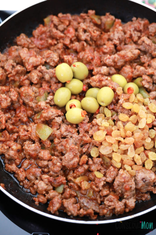 Cuban Picadillo Recipe Authentic Cuban Ground Beef Dish Conservamom 5945