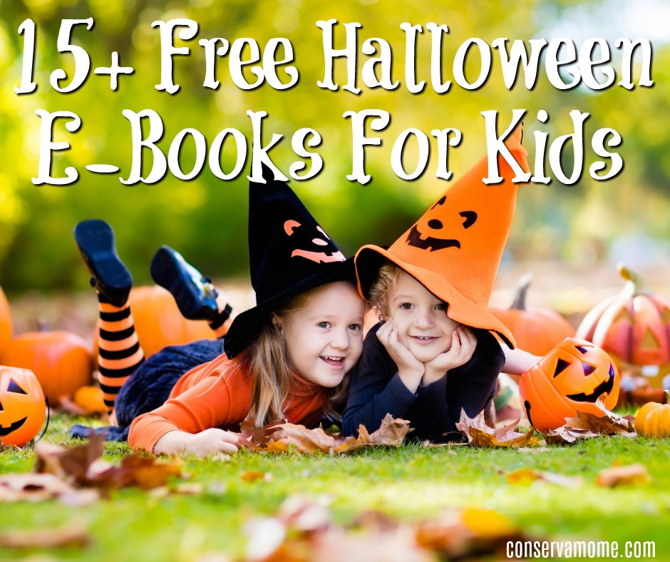Halloween is almost here.So I've put together a fun list of Free Halloween E-Books For Kids. This fun list has books for all ages and even includes some fun craft books at the end. So read on to check out this fun list of Free Halloween Books for kids! 