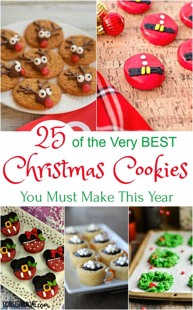 25 of the Very BEST Christmas Cookies You Must Make This Year